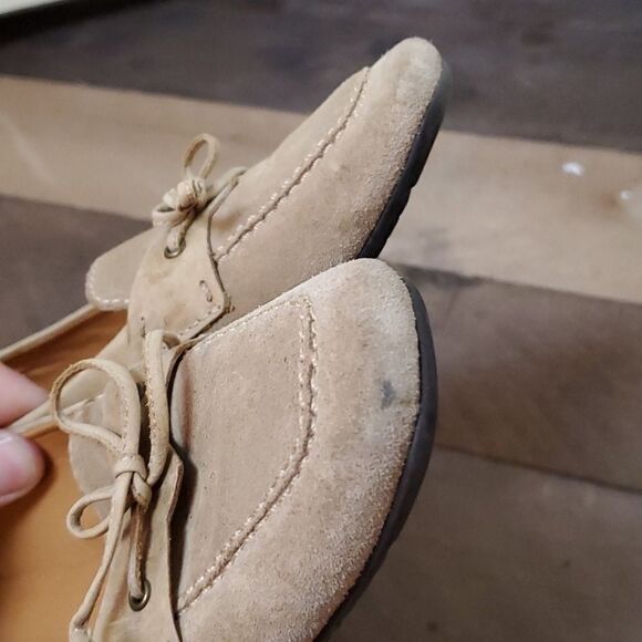 Talbots brown heels loafers 7 - Picture 5 of 6